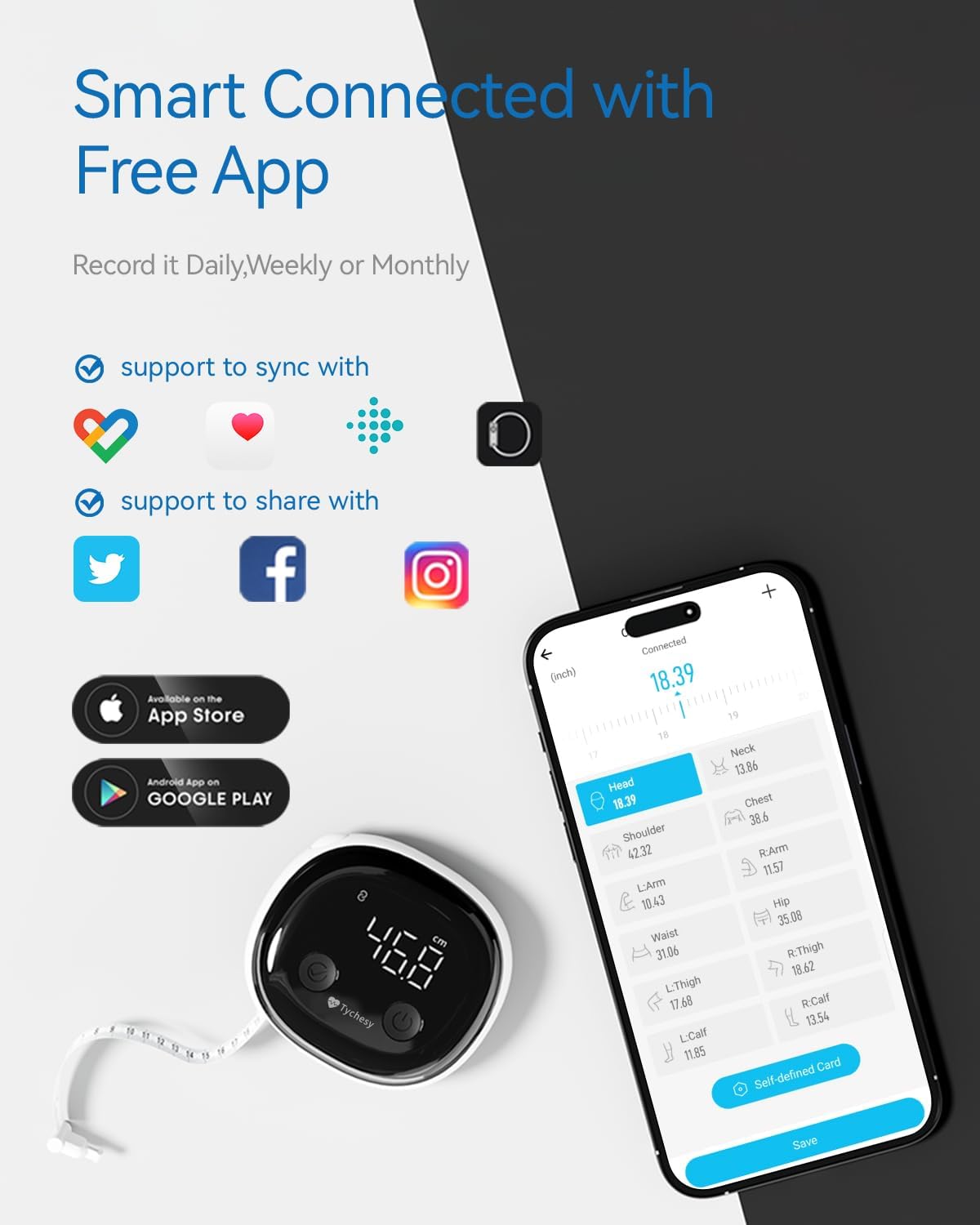 SmartFit Body Measurement Tracker™