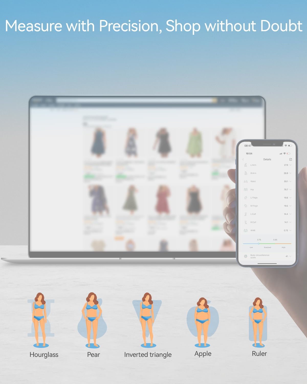 SmartFit Body Measurement Tracker™